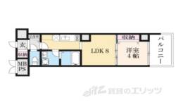 クリスタルガーデン間取り図面