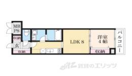 クリスタルガーデン間取り図面