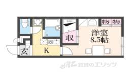 レオパレスジョルディン天橋立間取り図面