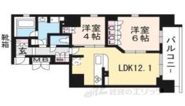 ジ・アーバネックス京都三条通間取り図面