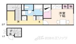 レオパレスSOUBI間取り図面