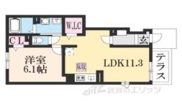 クレインコート間取り図面