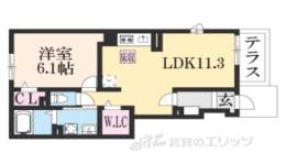 クレインコート間取り図面