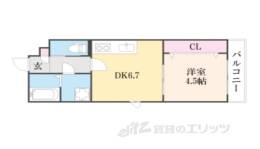 ベレーザ西陣２間取り図面
