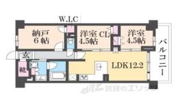 エスリード京都梅小路公園間取り図面