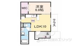 ＤＫ２間取り図面