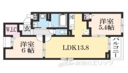 プティグレーヌ久御山間取り図面