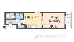  GRAMERCY二条城間取り図面