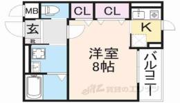 レジデンス北市間取り図面