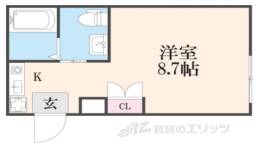 ベレーザ鴨川五条間取り図面