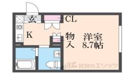 ベレーザ鴨川五条間取り図面