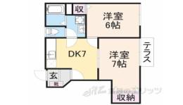 ファミーユ・ドゥ―間取り図面