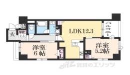 パラドール四条烏丸グレイス　間取り図面
