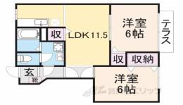 キャッスル　Ｂ間取り図面