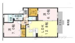 サンハイム壱番館間取り図面