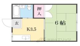 メゾネットK-1間取り図面