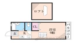 メゾネットK-1間取り図面