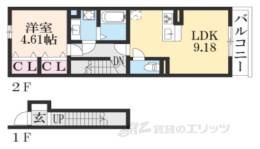 ANDANTE KOTOBUKI間取り図面