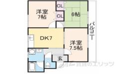 フレッシュコーポ近江間取り図面