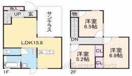 貸家間取り図面