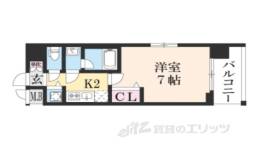 ベラジオ雅び西大路高辻間取り図面