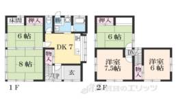 貸家間取り図面