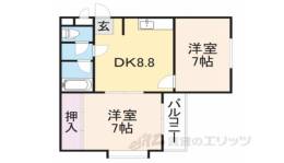 ウエストワン３間取り図面