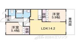 セントフィールド葛城１間取り図面