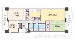パークハイム宝ヶ池銀杏館間取り図面