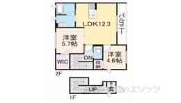 エスペランサ南彦根間取り図面