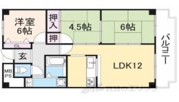 サンメゾン忍海間取り図面
