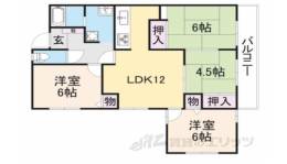 サンメゾン忍海間取り図面