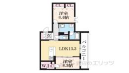 シャーメゾン　プレミアス間取り図面