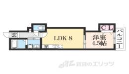 プライベートレジデンス山科御陵間取り図面