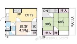 貸家間取り図面