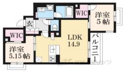 ヴィスターリ桂間取り図面