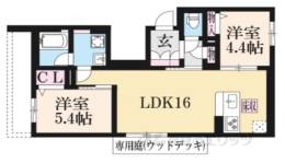 ヴィスターリ桂間取り図面