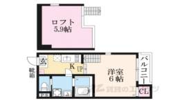 ハーモニーテラスｍｉｌｅｔ２間取り図面