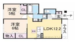 メゾン　ド　シュシュ間取り図面