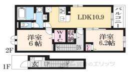 アウフヘーベン２間取り図面