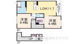 ヴィルヌーブＡ・Ｂ間取り図面