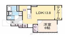 ウィズ・ユーB間取り図面
