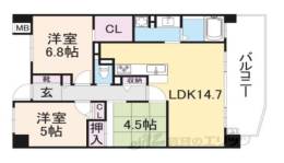 レイセニット奈良グラン・ヴェルジェ間取り図面
