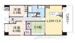 レイセニット奈良グラン・ヴェルジェ間取り図面
