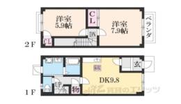 ｍｅｒｖｅｉｌｌｅｕｘＩＳＩＺＵＫＡ間取り図面