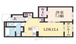 プロムナード南谷２間取り図面