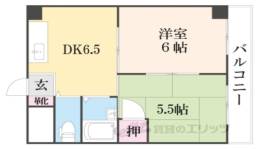 ロイヤルハイツ橿原２間取り図面