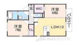 リバーラック　ディライト間取り図面