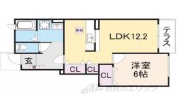 ポライトリーＡ間取り図面