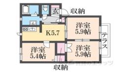 ディアスＣ間取り図面